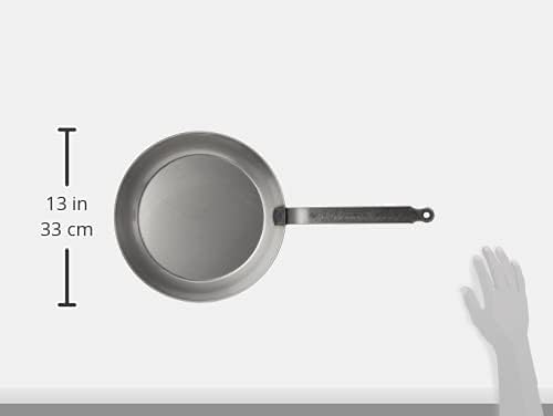 Matfer Bourgeat Black Carbon Steel Frying Pan, 11 3/4"
