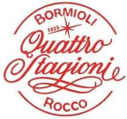 Bormioli Rocco Quattro Stagioni set of 4 Clear Airtight Mason Jars, 8.5 Oz. Made from BPA Free Durable Glass, Made In Italy.