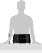 Smeg 50's Retro 4 - slice toaster (Black)