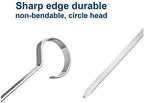 BBQ Set Grilling Tool Set, Heavy Duty, Spetula Fork Tong and 2 Skewers. (5 Piece.)