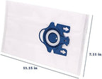 I clean 20Packs Type GNMiele Vacuum Bags,Replacement Miele AirClean 3D Efficiency Compatible Miele Canister Vacuum Cleaner Dust Bags,5pcs Motor Protection Filters & 5pcs Air Clean Filter