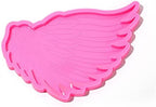 1 Pair Wings Coaster Resin Molds Wings Silicone Epoxy Casting Mold for Cup Mat Agate Coaster Mold DIY Unique Coaster Home Decoration