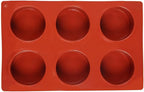 Silicone 11/8/6 Cavity Cylinder Shape Cake Mold For Baking Dessert Ice-Creams Mousse Mould Fondant Decorating Tools (6 Cavity)