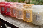 Voluspa Milk Rose, Large Candle Jar, 18 Ounce, 100 Hour Burn Time, Coconut Wax for Clean Burning, Handcrafted in The USA