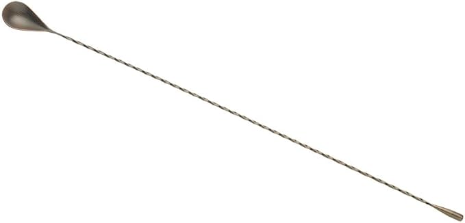 Barfly Bar Spoon, Teardrop End 19 5/8" (50 cm), Antique Copper