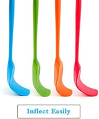 4 Piece Silicone Spatulas Heat Resistant 11inch Large Rubber Spatulas for Baking, Cooking, and Mixing Non-Stick Flexible Seamless Spatula with Stainless Steel Core