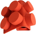Silicone 11/8/6 Cavity Cylinder Shape Cake Mold For Baking Dessert Ice-Creams Mousse Mould Fondant Decorating Tools (8 Cavity)