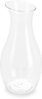 Carlisle FoodService Products 7090207 Cascata Carafe Juice Jar Beverage Decanter Only, Plastic, 1 L, Clear