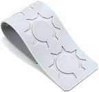 Silicone Molds 3D Hollow Leaf Chocolate Molds Honeycomb Bee Candy Mold Flower Pattern Fondant Mold Cake Topper Sugar Craft Decoration (O_Sun_9.6 * 2.68 * 0.08inch)