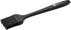 Restaurantware 10.2 Inch Pastry Brush 1 Heat-Resistant Basting Brush - Dishwasher-Safe Hanging Hole Black Silicone Cooking Brush For Spreading Oil Butter Or Sauce
