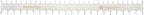 Restaurantware 19.8 Inch x 2 Inch Cake Comb 1 Semicircle Decorating Comb - Double-Sided Assorted Edges Stainless Steel Icing Smoother For Decorating Or Sculpting Desserts