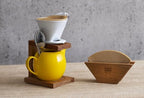 Zero Japan - Bee House Pour Over Coffee Dripper - Lead-Free & Cadmium-Free Ceramic Coffee Maker with Elegant Peek Hole, Drip Cone Brewer Coffee Gifts, Brewing Accessories - Jeans Blue, Standard Size