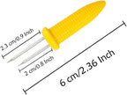 36 Pack Stainless Steel Corn Holders, Corn on The Grill & Cob Skewers, Home & BBQ Cooking Fork