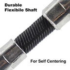 Engine Cylinder Hone Tool 2"-7" Diameter Adjustable Deglazer Kit with 3-Piece 4" Long Stones 220 Grit