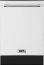Large Capacity 24 inch Top Control Built-In Dishwasher with Third Rack – ENERGY STAR Certified, 47-dBA Ultra-Quiet, Stainless Steel (White)