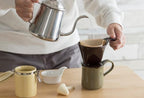 Zero Japan - Bee House Pour Over Coffee Dripper - Lead-Free & Cadmium-Free Ceramic Coffee Maker with Elegant Peek Hole, Drip Cone Brewer Coffee Gifts, Brewing Accessories - Coffee Brown, Standard Size