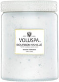 Voluspa Bourbon Vanille, Large Candle Jar, 18 Ounces, 100 Hour Burn Time, Coconut Wax for Clean Burning, Handcrafted in The USA