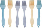6 Pcs Silicone Basting Brush - Pastry Brushes for Cooking, Baking, BBQ Grilling, Sauce Brushing
