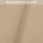 Leather Table Pad,1.8mm Thick,40x96 Inch,Dining Table Pad,Table Pads for Dining Room Table Rectangular,Table Pads for Dining Room Table,Dining Table Cover(Light Brown+Gray,40x96)