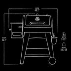 Pit Boss PB440FB1 Pellet Grill, 482 Square Inches, Black