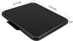 Kitchen Appliance Sliding Tray,Coffee Maker Rolling Tray Under Cabinet Appliance Organizer Toaster Blender Air Fryer Stand Mixer Countertop Storage Moving Slider (Steel, 13.8"W x 11.7"D)