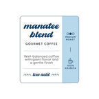 Manatee Gourmet Coffee, Manatee Blend, 2 lb. Whole Bean