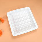 mostsom Silicone Mold for Mousse Cake, Chocolate, Cheesecake Bubbles Shape Pan - Flexible Baking Dish for Candy, Dessert, Ice Cube - Non-Stick Freezer & Oven Safe (C_ Bubbles)