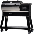recteq Patio Legend 400 Pellet Smoker Grill, Pellet Grill with Wifi & App Connectivity, Outdoor Smokers Grills, Temp Range 180° to 700+°, BBQ Master Bundle