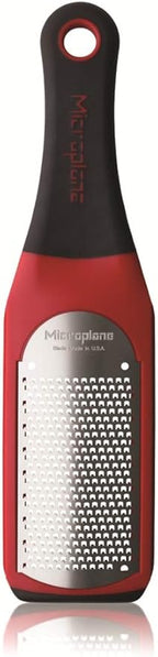 Microplane Artisan Series Cheese Grater and Zester (Fine, Red)