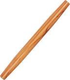Natural Solid Bubinga Wood French Rolling Pin for Baking | Tapered Edges Type | High-Density Professional Dough Roller (French rolling pin - 15.75‘L)