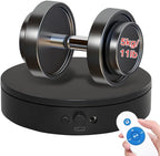 Knob Speed Adjustment Remote Control Motorized Rotating Display Stand 3d scanner Electric Turntable rotating platform for Photography Products Shows,Jewelry,Watch,3D Models,Cake Support AAA