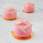 Pastry Tek 6 Cavities Rose Baking Molds, 10 Oven-Ready 3D Rose Molds - Flexible, Freezable, White Silicone Chocolate Molds, Easy Release, For Making Candies or Chocolates - Restaurantware