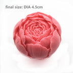 Rose & Peony Silicone Mold Set - Resin & Soap Mold for Candle & Cake Decoration