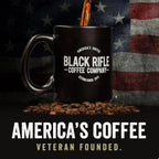 Black Rifle Coffee Company Just Black, 50 Count, Medium Roast K Cups - Single Serve K Cups Coffee Pods - Kcup Pods Compatible with 1.0 & 2.0 - Made from Arabica Beans