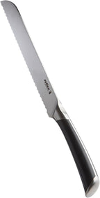 Zyliss Comfort Pro Bread Knife - Full Tang Bread Knife - Ice Hardened Stainless Steel Kitchen Knife - Crumble-Free Kitchen Cutlery - Black/Stainless Steel - 8 inches