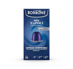 Caffe Borbone Aluminum Coffee Pods Compatible with Nespresso Original Machines, Mia Napoli, Medium Roast, Bold and Intense, Genuine Italian Coffee - 50 Count