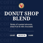 Victor Allen's Coffee Donut Shop Blend, Medium Roast, 42 Count, Single Serve Coffee Pods for Keurig K-Cup Brewers