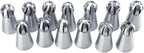 GOTOTOP Russian Piping Tips Set 13 Pcs Russian Icing Piping Nozzles Tips Pastry Cake Buttercream DIY Decor Baking Tool