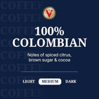 Victor Allen's Coffee 100% Colombian, Medium Roast, 80 Count, Single Serve Coffee Pods for Keurig K-Cup Brewers