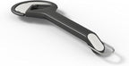 Witt Stainless Steel Pizza Cutter Wheel – Professional Pizza Cutter & Pizza Slicer, Sharp One-Cut Blade, Non-Slip Handle, Protective Case, Dishwasher Safe, 12.4 Inch