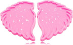 1 Pair Wings Coaster Resin Molds Wings Silicone Epoxy Casting Mold for Cup Mat Agate Coaster Mold DIY Unique Coaster Home Decoration