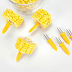 36 Pack Stainless Steel Corn Holders, Corn on The Grill & Cob Skewers, Home & BBQ Cooking Fork