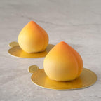 Restaurantware-Pastry Tek 8 Cavities Fruit Mold, 1 Oven-Ready Dessert Mold - Flexible, Freezable, White Silicone 3D Candy Mold, Easy Release, For Baking