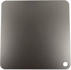ThermiChef 16" by 16" Pizza Steel (3/8" Deluxe Thickness) - Multipurpose Cooking Steel for Ovens & Grills - Made in the USA