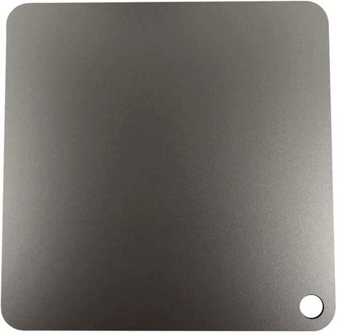 ThermiChef 16" by 16" Pizza Steel (3/8" Deluxe Thickness) - Multipurpose Cooking Steel for Ovens & Grills - Made in the USA