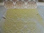 KALEIDOSCOPE ROLLING PIN LASER ENGRAVED for EMBOSSED COOKIES GIFT FOR FRIEND MOTHER BAKER