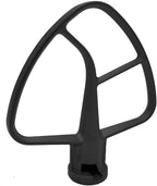 4.8 L 4.5 and 5 Quart aluminium TILT-HEAD FLEX EDGE BEATER ，Compatible with Kitchenaid stand mixer models K45SS, KSM75, KSM95, KSM150PS, KSM152PS and KSM155GB. (4.5-5 Quart)