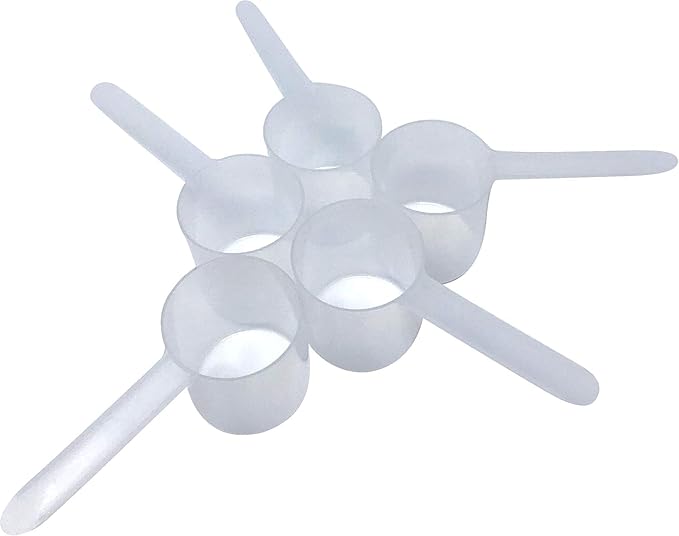 94 mL (94 CC | 3.18 Oz.) Long Handle Scoop for Measuring Coffee, Pet Food, Grains, Protein, Spices and Other Dry Goods (Pack of 25)