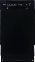 EdgeStar BIDW1802BL 18 Inch Wide 8 Place Setting Built-In Dishwasher