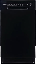 EdgeStar BIDW1802BL 18 Inch Wide 8 Place Setting Built-In Dishwasher